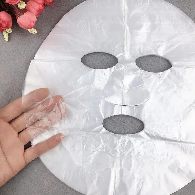 Sheet Face Mask Pack - 일회용 얼굴 플라스틱 필름 투명 PE
