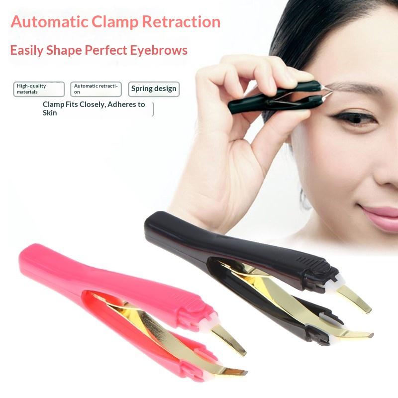 Beauty Hair Makeup - 눈썹 족집게 자동 개폐식 얼굴 털