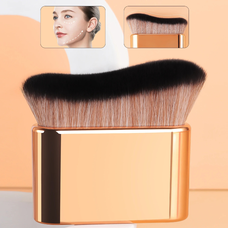 1Pc 휴대용 메이크업 브러쉬, 파운데이션 브러쉬, 곡 - Beauty Makeup Fashion 리뷰 및 가격