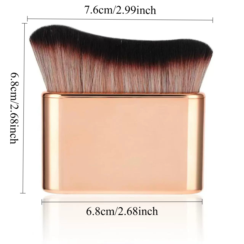 1Pc 휴대용 메이크업 브러쉬, 파운데이션 브러쉬, 곡 - Beauty Makeup Fashion 리뷰 및 가격