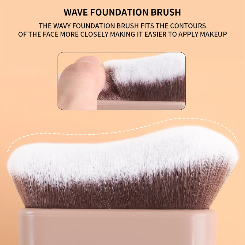 1Pc 휴대용 메이크업 브러쉬, 파운데이션 브러쉬, 곡 - Beauty Makeup Fashion 리뷰 및 가격