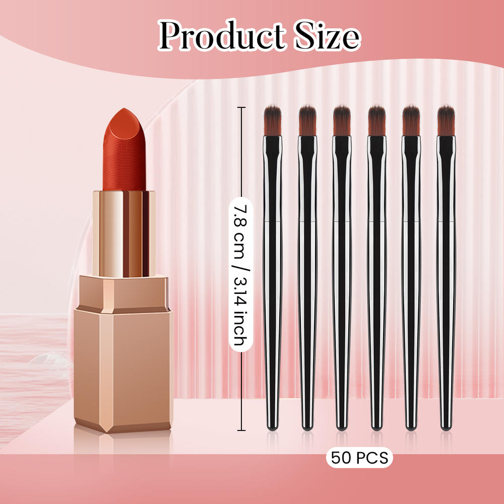 50/100pcs 일회용 립 브러쉬 세트 립스틱 글로스 - Beauty Makeup Fashion 리뷰 및 가격