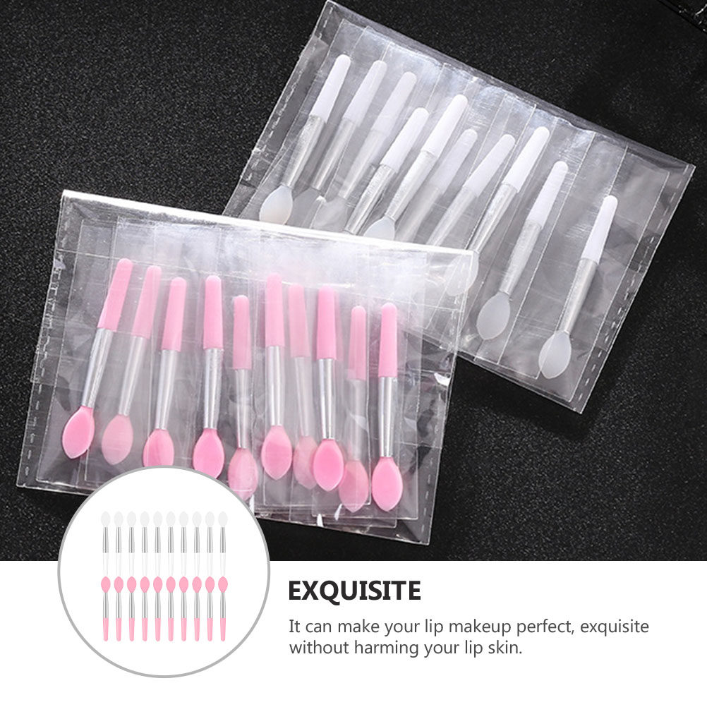 20개입 실리콘 립 브러쉬 부드럽고 매끄러운 립스틱 어 - Beauty Makeup Brushes 리뷰 및 가격