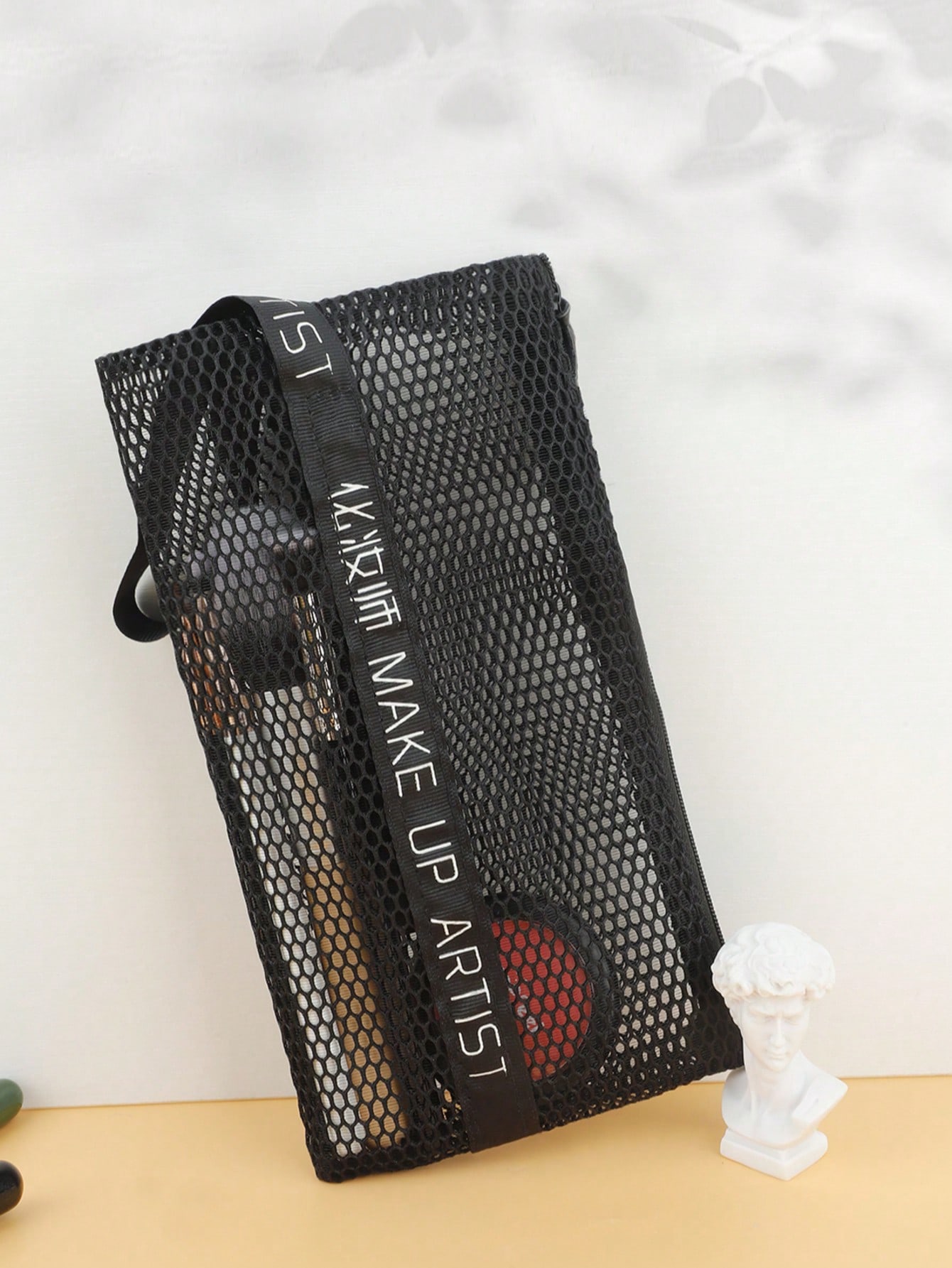 1 Pcs 메쉬 메이크업 가방 지퍼 화장품 파우치 휴대 - Beauty Bag Makeup 리뷰 및 가격