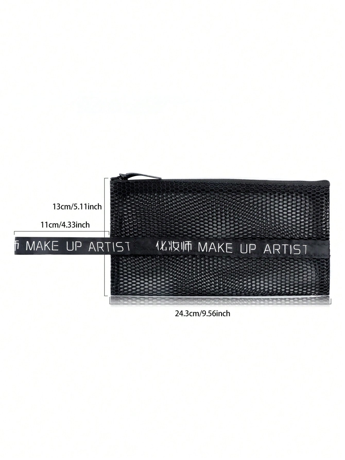 1 Pcs 메쉬 메이크업 가방 지퍼 화장품 파우치 휴대 - Beauty Bag Makeup 리뷰 및 가격