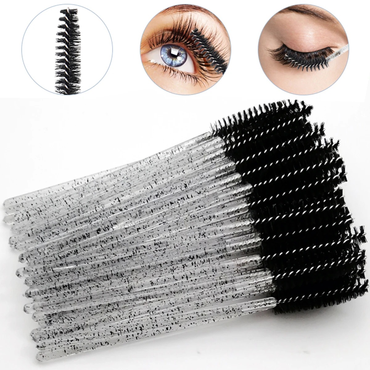 도매 100개입, 일회용 마스카라 브러시, 속눈썹 및  - Beauty Makeup Fashion 리뷰 및 가격